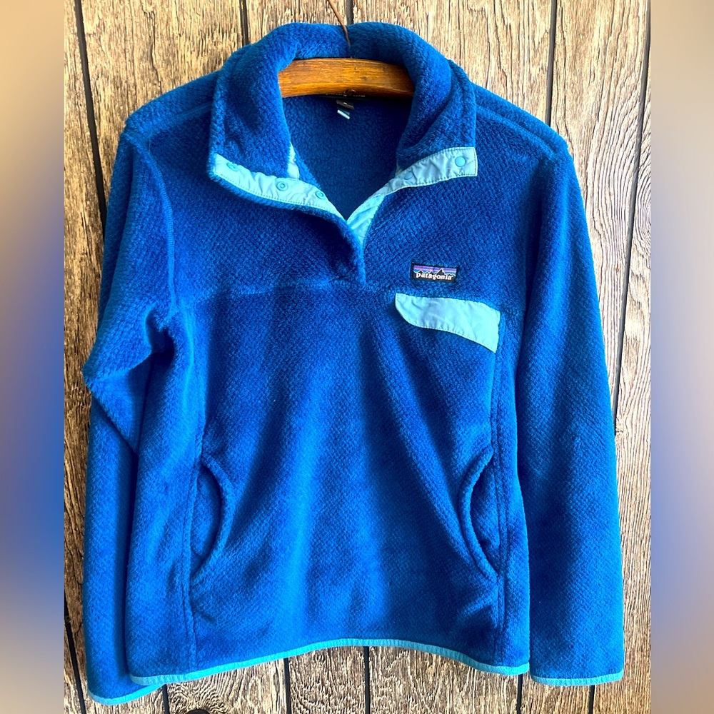 Patagonia Blue Fleece Jacket